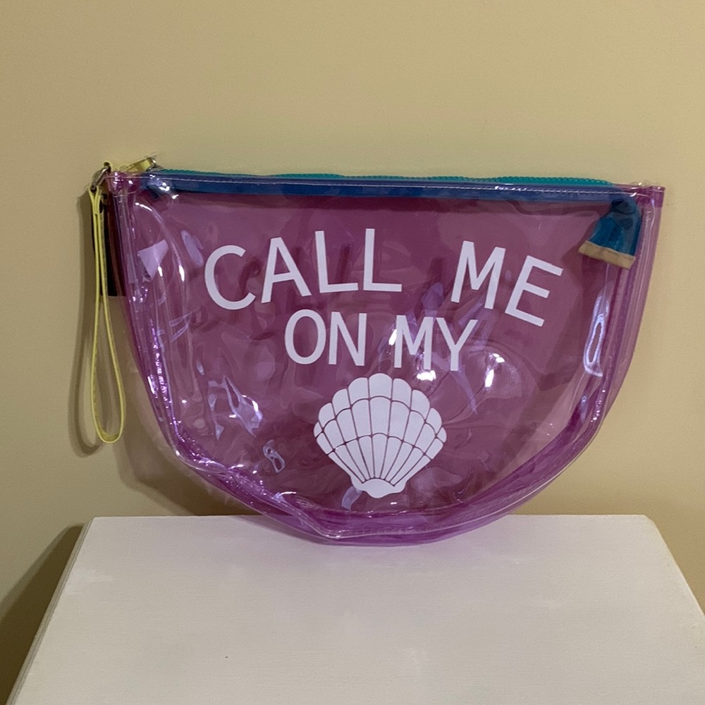 👙Swim Beach Clear Pouch…Call Me On My She’ll.👙